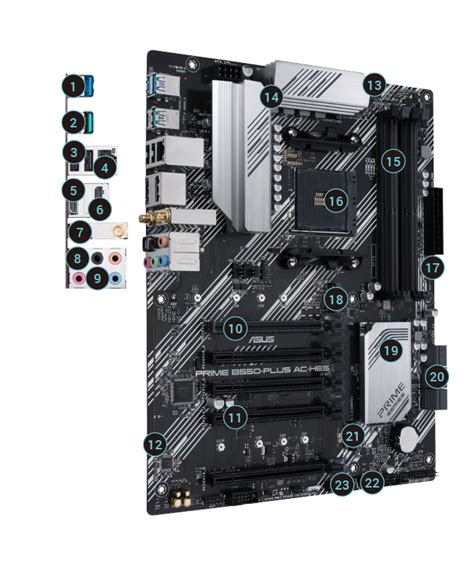 asus prime b550-plus ac-hes manual|Motheroard .